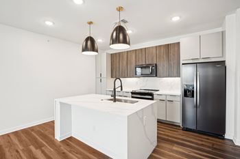 Modern kitchen with isle